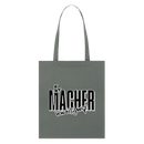 DER MACHER VON DIT JANZE - Bio-Stoffbeutel - Anthrazit