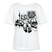 ICK LACH MIR N AST-Rundhals Frauen Bio-T-Shirt mit Berliner Bär - Weiß
