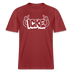ICKE- RELAXED FIT Unisex Organic T-Shirt mit echt Berliner Schnauze - Erdrot