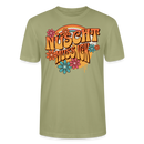 BERLINER RETRO-NÜSCHT MUSS ICK-Unisex T-Shirt BIO - Nebelgrün