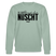 Berliner Spruch-NETT KANN ICK OOCH-Unisex Bio-Sweatshirt - Helles Graugrün