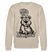 DU SCHNALLST JAR NÜSCHT-Unisex Bio-Sweatshirt - Beige