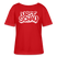 Ostalgie-Rundhals Frauen Bio-T-Shirt-URST SCHAU - Rot