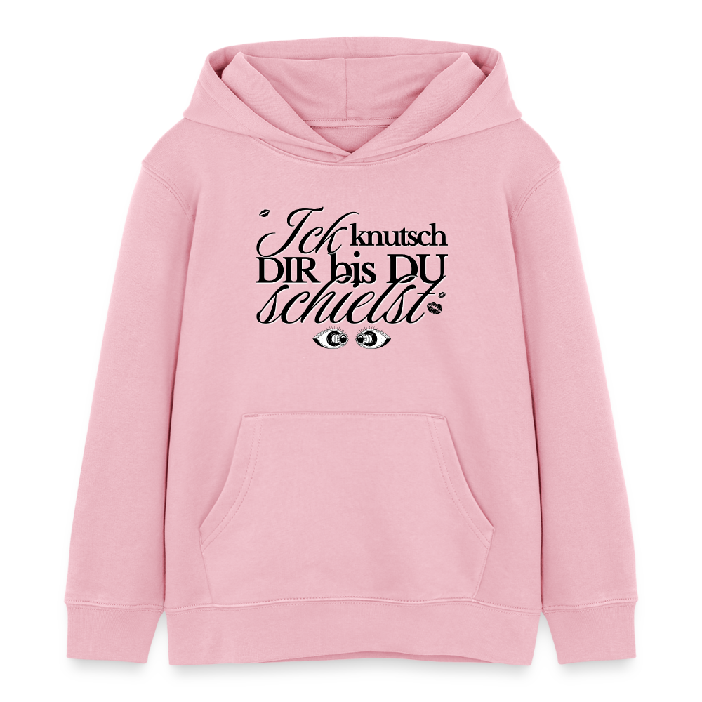 ICK KNUTSCH DIR - Kinder Bio-Hoodie - Hellrosa