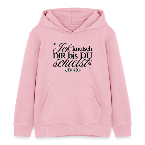 ICK KNUTSCH DIR - Kinder Bio-Hoodie - Hellrosa