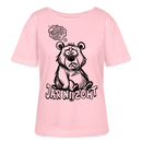 DU SCHNALLST JAR NÜSCHT-Rundhals Frauen Bio-T-Shirt - Hellrosa