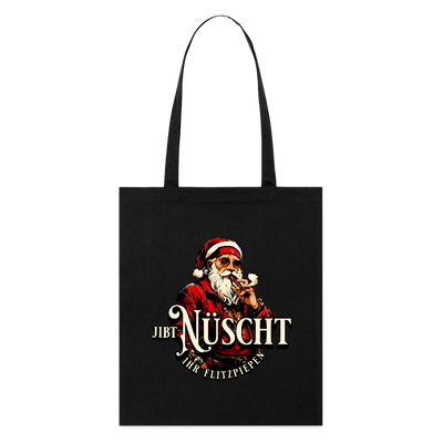 JIBT NÜSCHT IHR FLITZPIEPEN - Bio-Stoffbeutel - Schwarz