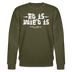 Berliner Spruch-ET IS WIE'T IS-Unisex Bio-Sweatshirt - Khaki