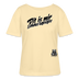 DIT IS MIR SCHNURZPIEPE-Rundhals Frauen Bio-T-Shirt II - Creme