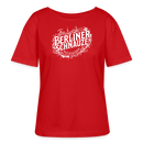 BERLINER SCHNAUZE-Rundhals Frauen Bio-T-Shirt - Rot