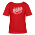 BERLINER SCHNAUZE-Rundhals Frauen Bio-T-Shirt - Rot