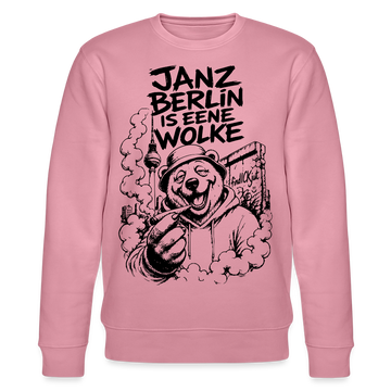 JANZ BERLIN IS EENE WOLKE-Unisex Bio-Sweatshirt - Lila Traum