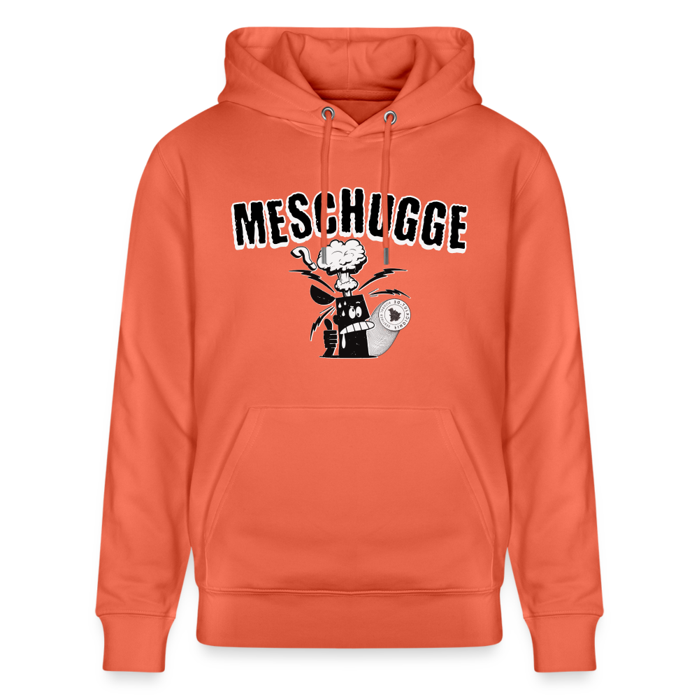 MESCHUGGE - Unisex Bio-Hoodie - Hellrot