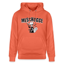 MESCHUGGE - Unisex Bio-Hoodie - Hellrot