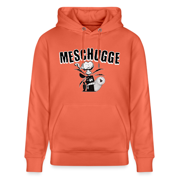 MESCHUGGE - Unisex Bio-Hoodie - Hellrot