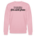 WIR SIND DIE GEILSTEN-Unisex Bio-Sweatshirt - Hellrosa