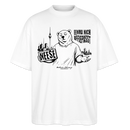Berlin Souvenir mit Spruch-NEESE-Oversized Unisex Bio T-Shirt - Weiß
