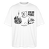Berlin Souvenir mit Spruch-NEESE-Oversized Unisex Bio T-Shirt - Weiß