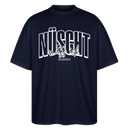 NÜSCHT MUSS ICK 2025-Oversized Unisex Bio T-Shirt - Navy