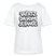 Berliner Spruch-VAFATZ DA VOM JELÄNDE-Rundhals Frauen Bio-T-Shirt-hell - Weiß
