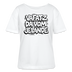 Berliner Spruch-VAFATZ DA VOM JELÄNDE-Rundhals Frauen Bio-T-Shirt-hell - Weiß
