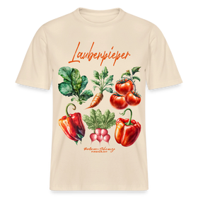 Berliner LAUBENPIEPER- RELAXED FIT Unisex Organic T-Shirt - Natur
