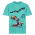 WAT KIEKSTN SO? - Relaxed Fit Unisex Bio-T-Shirt - Poolblau