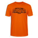 Berliner Spruch-FISIMATENTEN-Unisex Bio T-Shirt  II - Tieforange