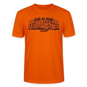 Berliner Spruch-FISIMATENTEN-Unisex Bio T-Shirt  II - Tieforange