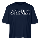 TRÄUMCHEN-Frauen Boxy Bio-T-Shirt - Navy