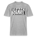 WIE LATSCH UND BOMMEL - Relaxed Fit Unisex Bio-T-Shirt - Grau meliert