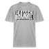 WIE LATSCH UND BOMMEL - Relaxed Fit Unisex Bio-T-Shirt - Grau meliert