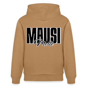 MAUSI UND MOTTE-unisex Bio Hoodie - Karamell 