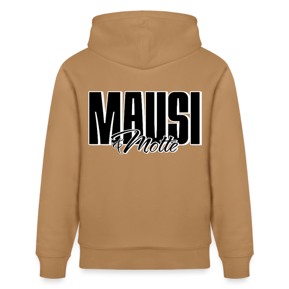 MAUSI UND MOTTE-unisex Bio Hoodie - Karamell 