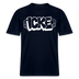 ICKE- RELAXED FIT Unisex Organic T-Shirt mit echt Berliner Schnauze - Navy