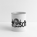 URST SCHAU - Panoramatasse - Weiß/Schwarz