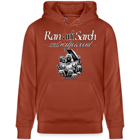 Ran an Sarch-Unisex Bio-Hoodie II - Terrakotta