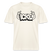 ICKE- RELAXED FIT Unisex Organic T-Shirt mit Berliner Schnauze - Naturweiß 