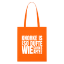 KNORKE? - Bio-Stoffbeutel - Tieforange