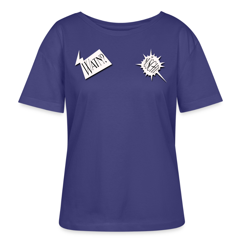 WATN? NÜSCHT!-Rundhals Frauen Bio-T-Shirt - Dämmerung