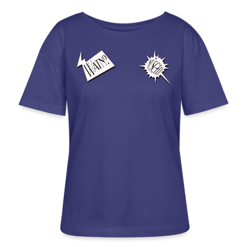 WATN? NÜSCHT!-Rundhals Frauen Bio-T-Shirt - Dämmerung