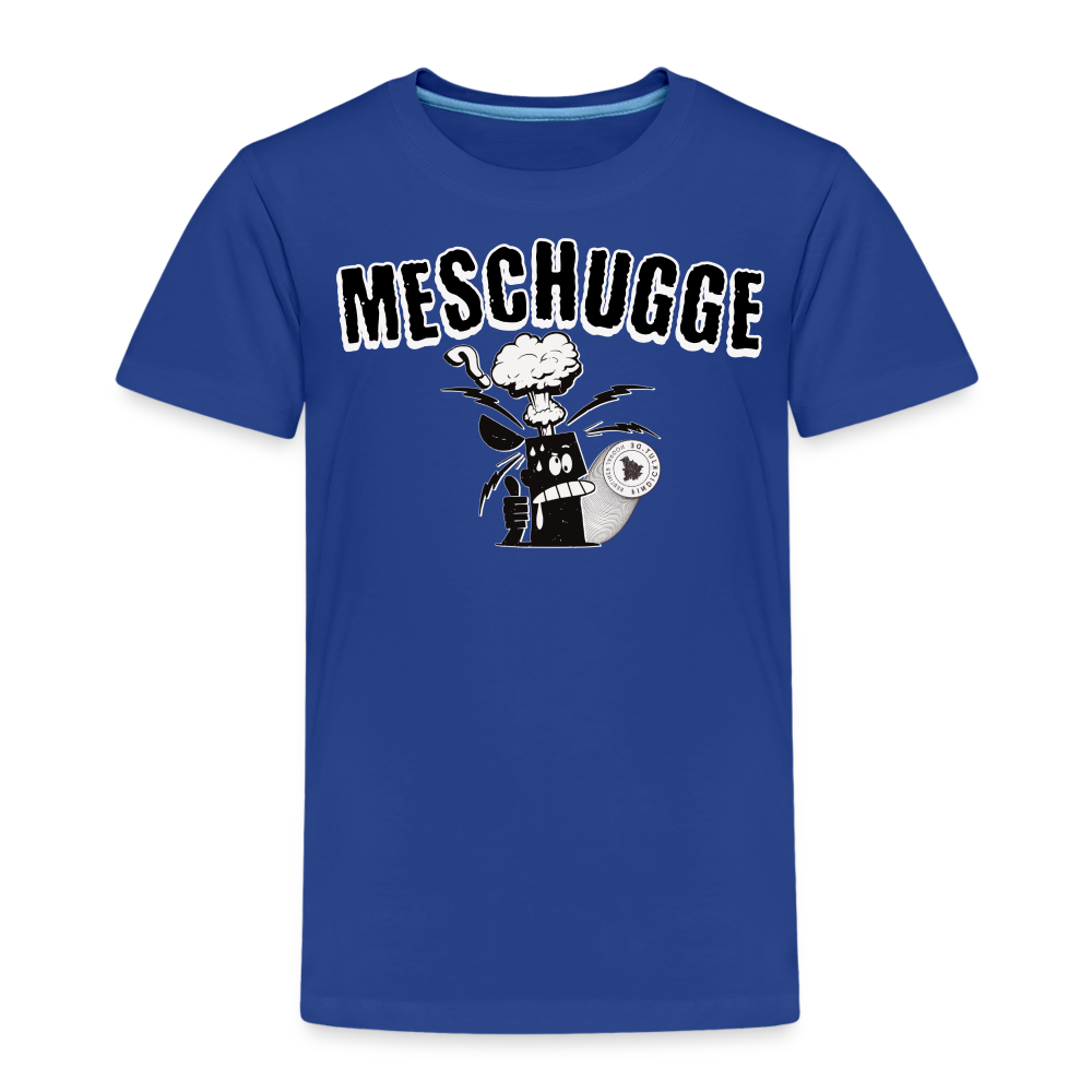 MESCHUGGE - Kinder Premium T-Shirt - Königsblau