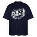 BERLINER SCHNAUZE-Oversized Unisex Bio T-Shirt - Navy