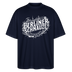 BERLINER SCHNAUZE-Oversized Unisex Bio T-Shirt - Navy