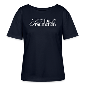 TRÄUMCHEN-Rundhals Frauen Bio-T-Shirt - Navy