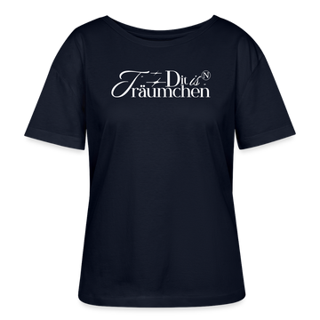 TRÄUMCHEN-Rundhals Frauen Bio-T-Shirt - Navy