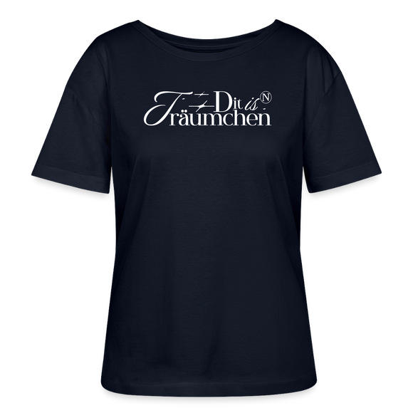 TRÄUMCHEN-Rundhals Frauen Bio-T-Shirt - Navy