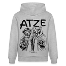 Atze-Berlin-Unisex Bio-Hoodie - Grau meliert