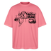 Dit ehrliche Berlin Shirt-MACH 'N ABJANG-Oversized Unisex Bio T-Shirt - Pink 