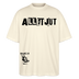 ALLET JUT-Unisex Oversize Bio-T-Shirt - Weißgrau
